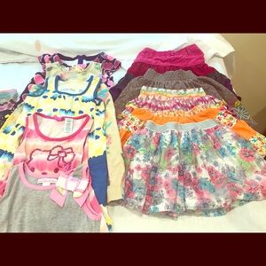 Cute Girls Size 5-6 Clothing Bundle Lot 15 Pieces!